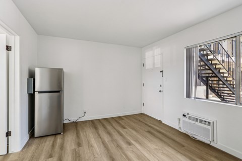 Floor plan for studio, 1 bath